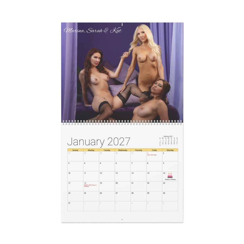 2027 Naked News Calendar - Image 2